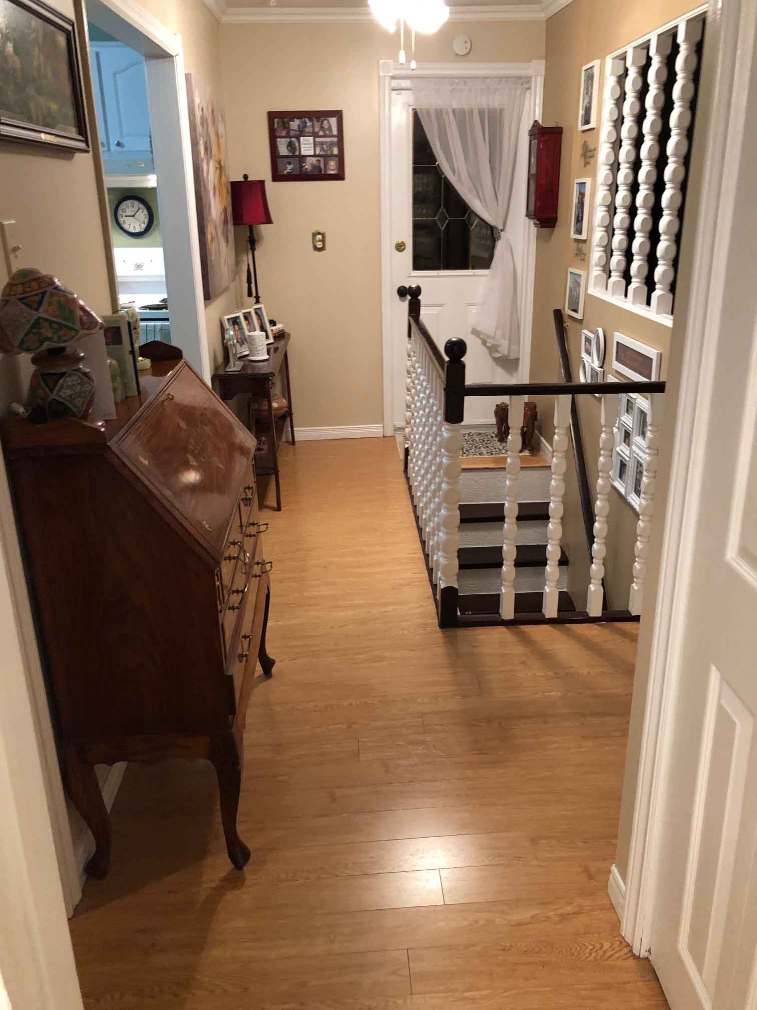 Albert Hillier 33 years serving